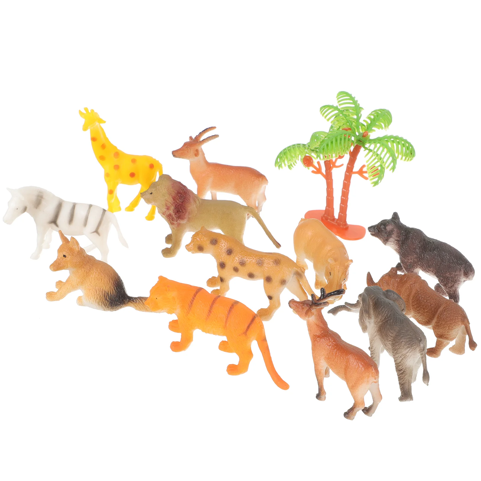 Фигурки жирафа модели животных лесные существа детский душ животные