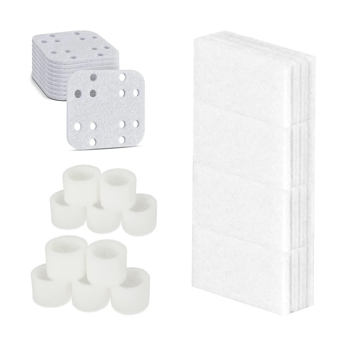 

10 Pack Humidifier Replacement Filters, 10 Pack Absorption Pads and 16 Pack Pads for Humidifier Parts