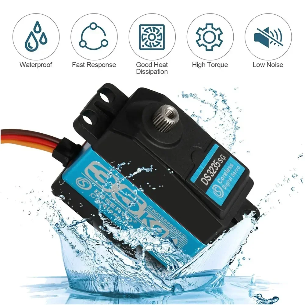 1X35 кг серводвигатель без сердечника с высоким крутящим моментом цифровой