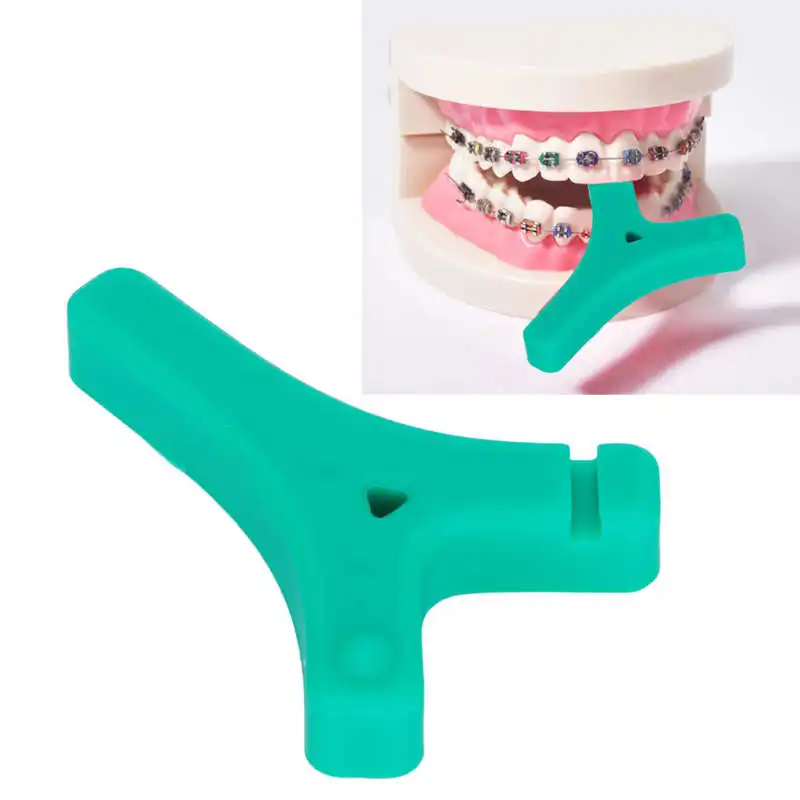 

Y Shaped Minty Orthodontics Chewies Dental Oral Aligner Chewies Supplies for Aligner Chompers Aligner Trays Ortho Chewies
