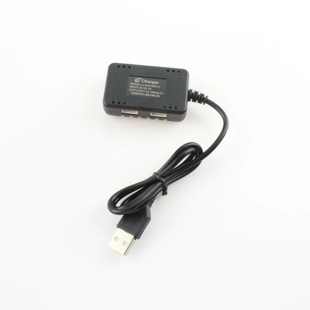 Быстрое зарядное устройство USB 2 в 1 7 4 В 1000 мАч x XH-3P для Wltoys 144001 124019 12428 284131 K989 K969 XK K130