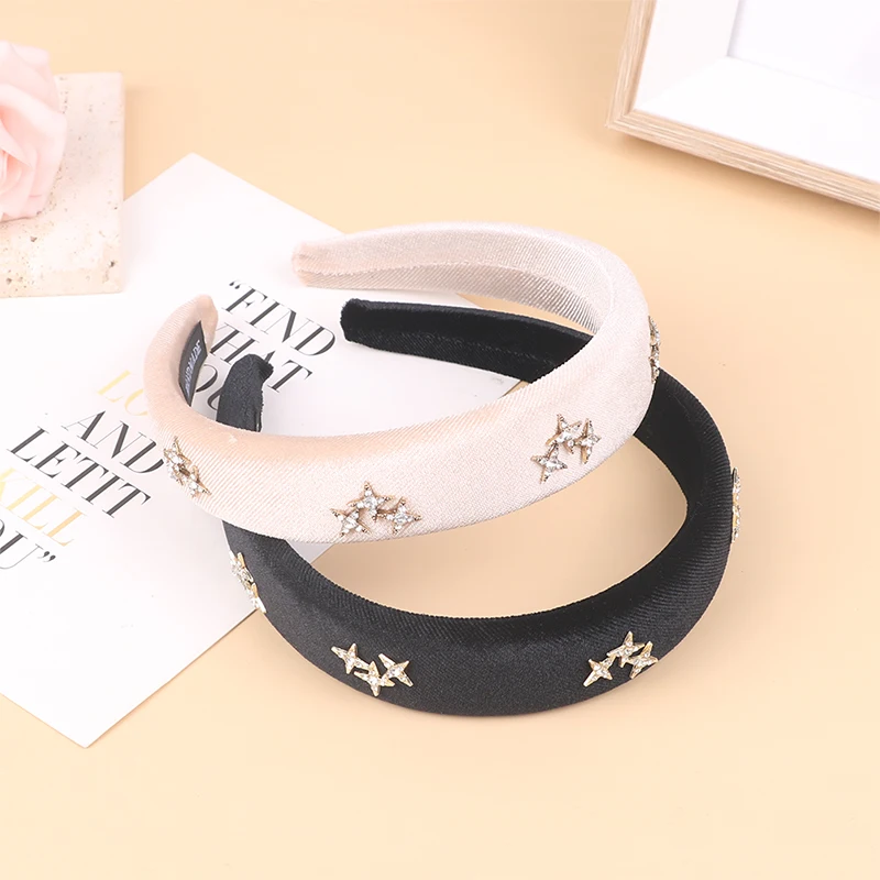 Velvet Cloth Wide Brimmed Hairbands Hair Accessories