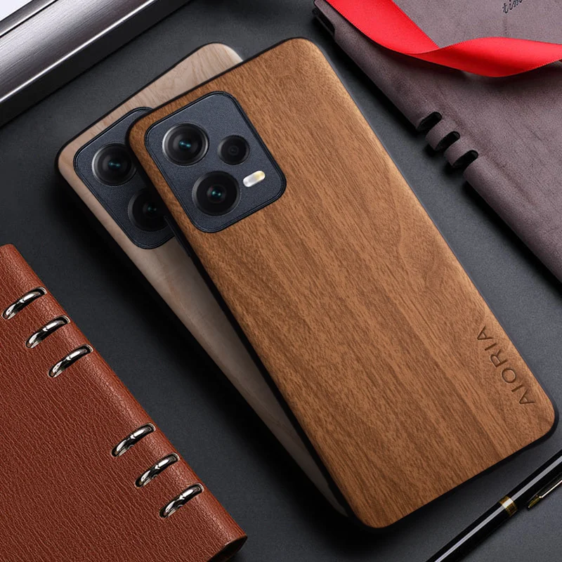 

Чехол для Xiaomi Redmi Note 12 Pro Plus, чехол с бамбуковым деревянным узором, кожаная задняя крышка для Xiaomi Redmi note 12 pro plus, чехол