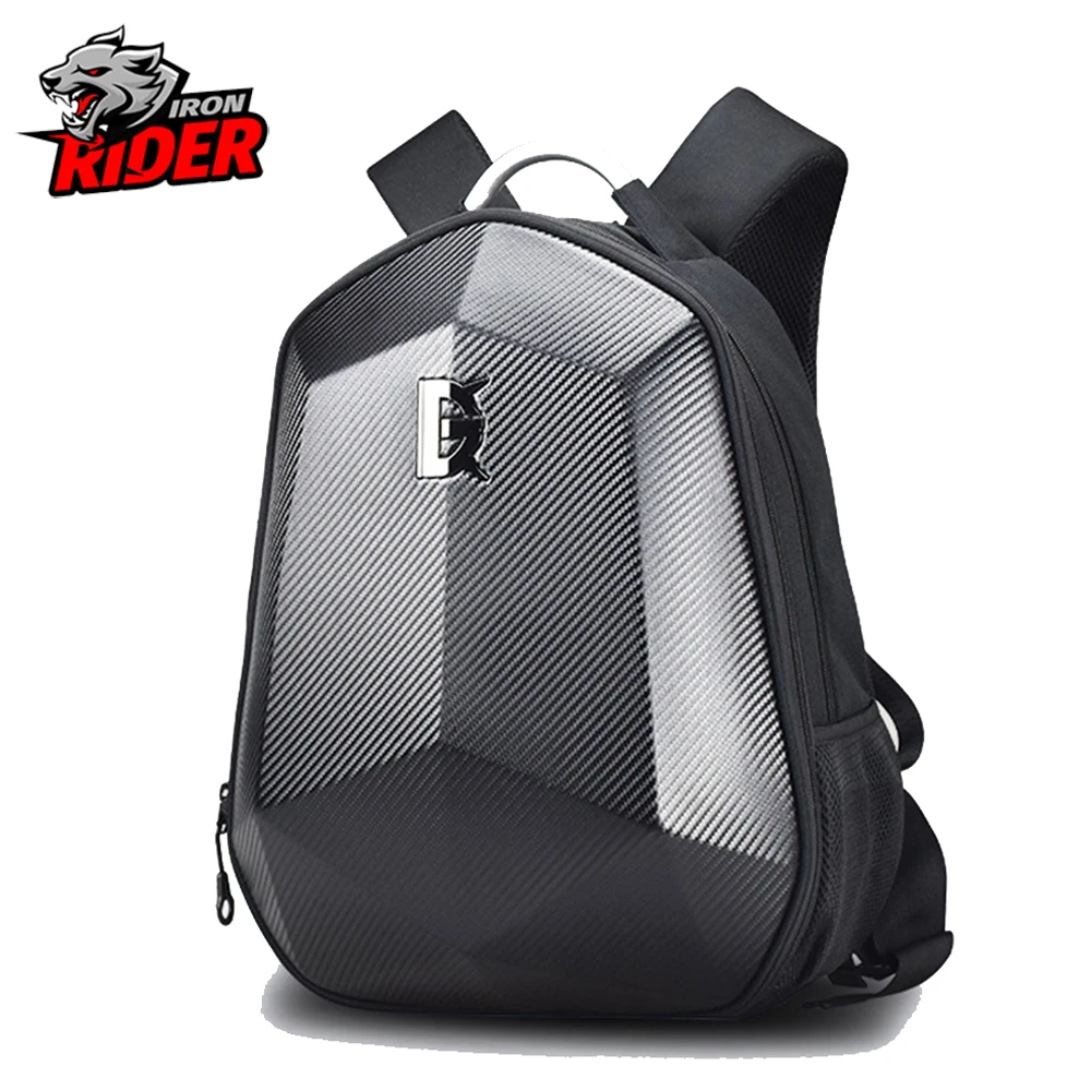 Водонепроницаемая сумка для мотоциклетного шлема, износостойкий мотоциклетный рюкзак из углеродного волокна, вместительные уличные спортивные сумки для мотоциклистов