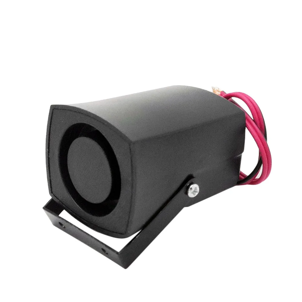 

Alarm Siren Horn 12V/24V Beeper Buzzer Speaker Durable Reversing Warning Horn Universal