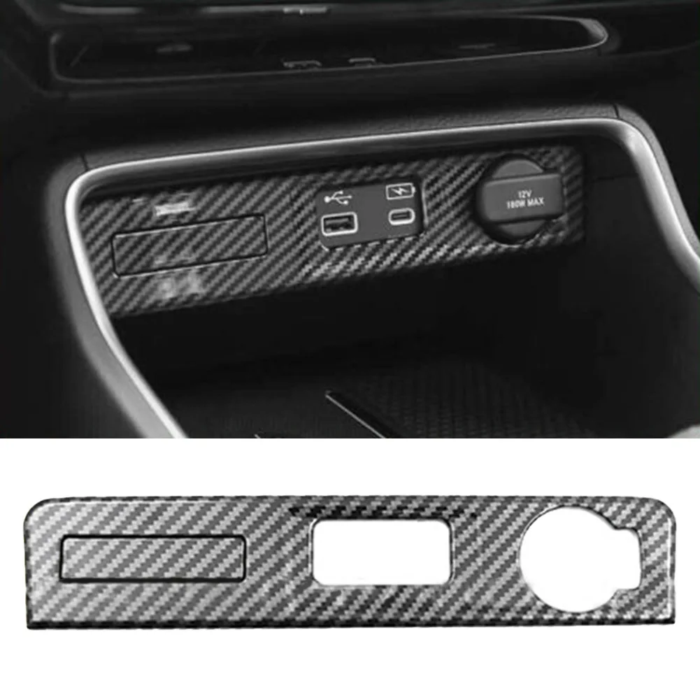

For CR-V 2023-2024 Carbon Fiber Style Console Panel Trim Car Interior Console Panel Cover Trim Car Styling Accessories