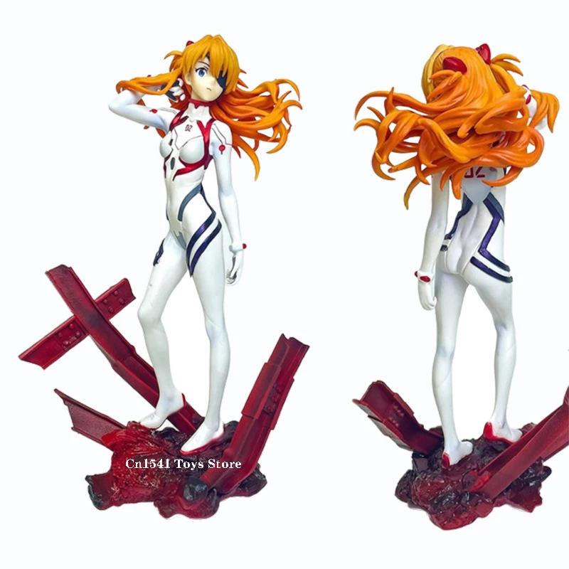 

25cm Anime Asuka Shikinami Figure NEON GENESIS EVANGELION:FINE Soryu Asuka Langley Figure Theatrical Version PVC Collectible Toy