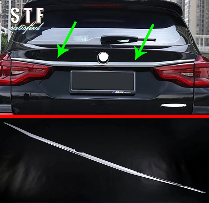 

ABS Rear Trunk Lid Cover Trim For BMW X3 G01 2018 2019 2020 2021 2022 Car Accessories Stickers