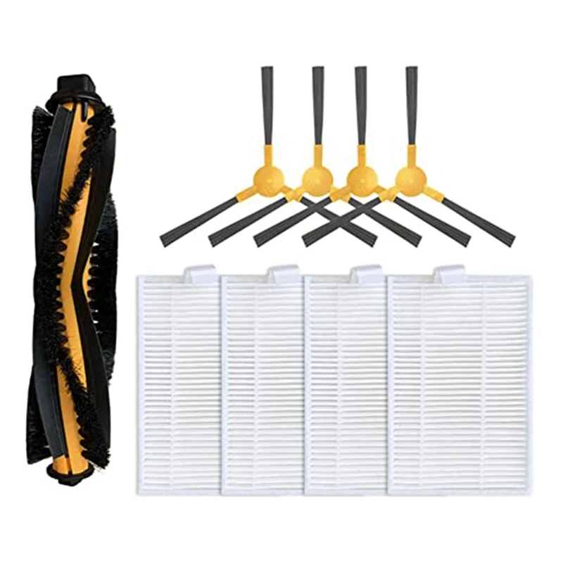 

For Proscenic 800T 820S Robot Vacuum Cleaner Spare Parts Accessories Main Brush Side Brush Hepa Filter