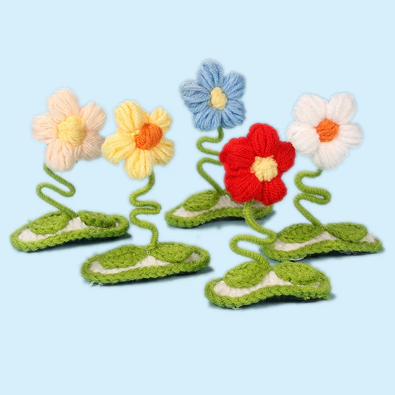 

Fashion Autumn Winter Wool Felt Flower Hairpin Headdress Girl Side Clip Hairpin Clip Hair Accessories