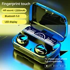 M10 TWS Bluetooth 5,1 наушники 2200 мАч беспроводные наушники стерео спортивные водонепроницаемые наушники гарнитура с микрофоном