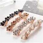 Женские элегантные блестящие заколки с жемчугом и кристаллами, заколки для волос, головной убор, держатель для волос, заколки, красивые повязки на голову, аксессуары для волос