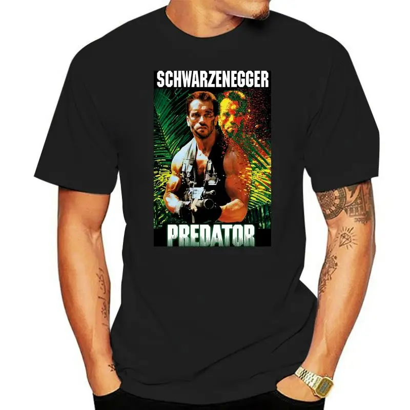 

Predator Movie Poster Mens T-Shirts Mens Streetwear T Shirt Fashion 2022 Tee Shirt O Neck T-Shirt Men Clothing 2022