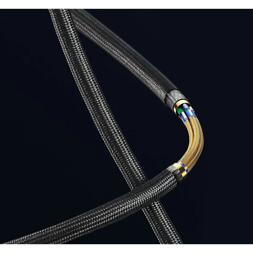 Кабель HDMI - Baseus WKGQ000201 High definition 3 0 м силикон версия 2 1 поддержка 8K |