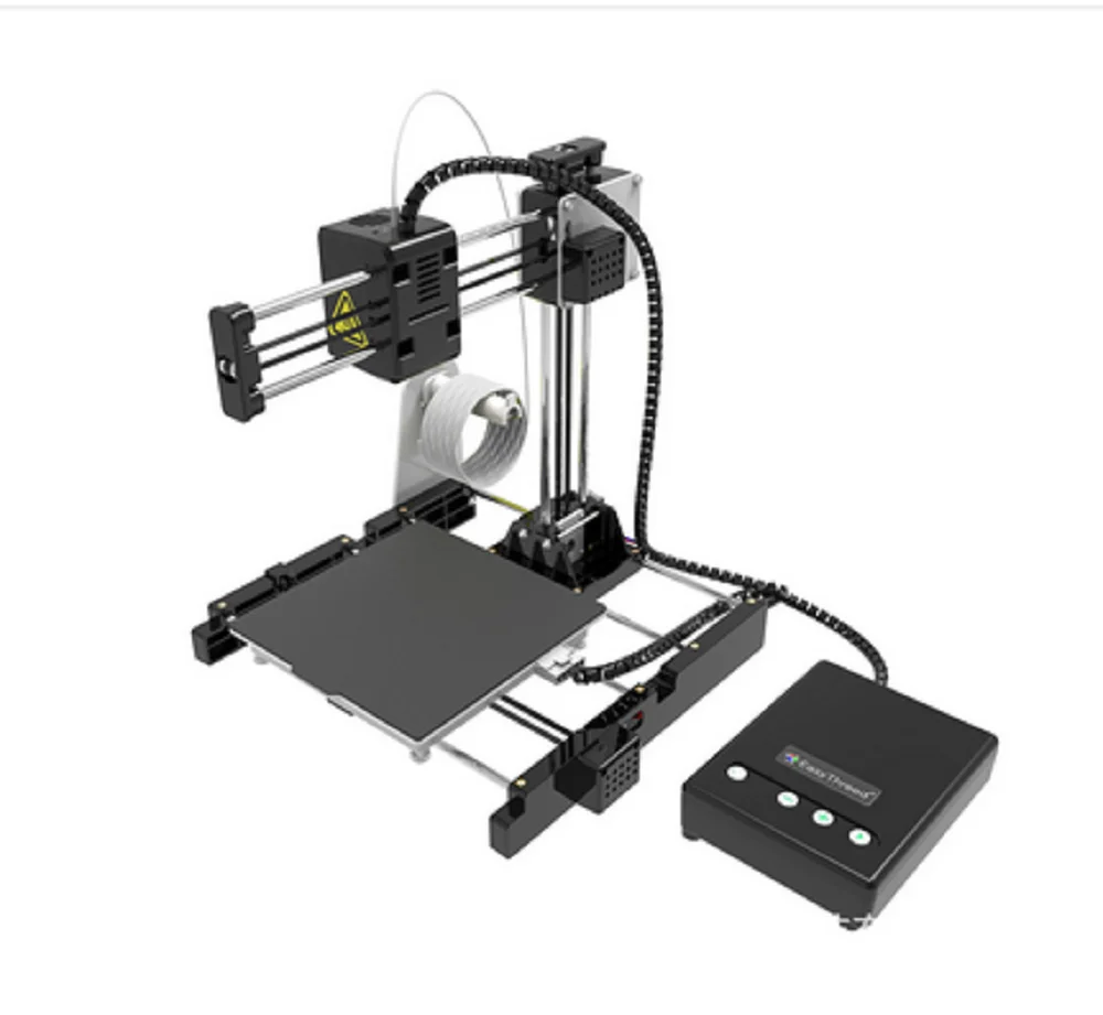 

Mini Desktop Children Self Developed Modeling Toy EasyThreed X3 3D Printer Print Mute Printing with TF Card PLA Sample Filament