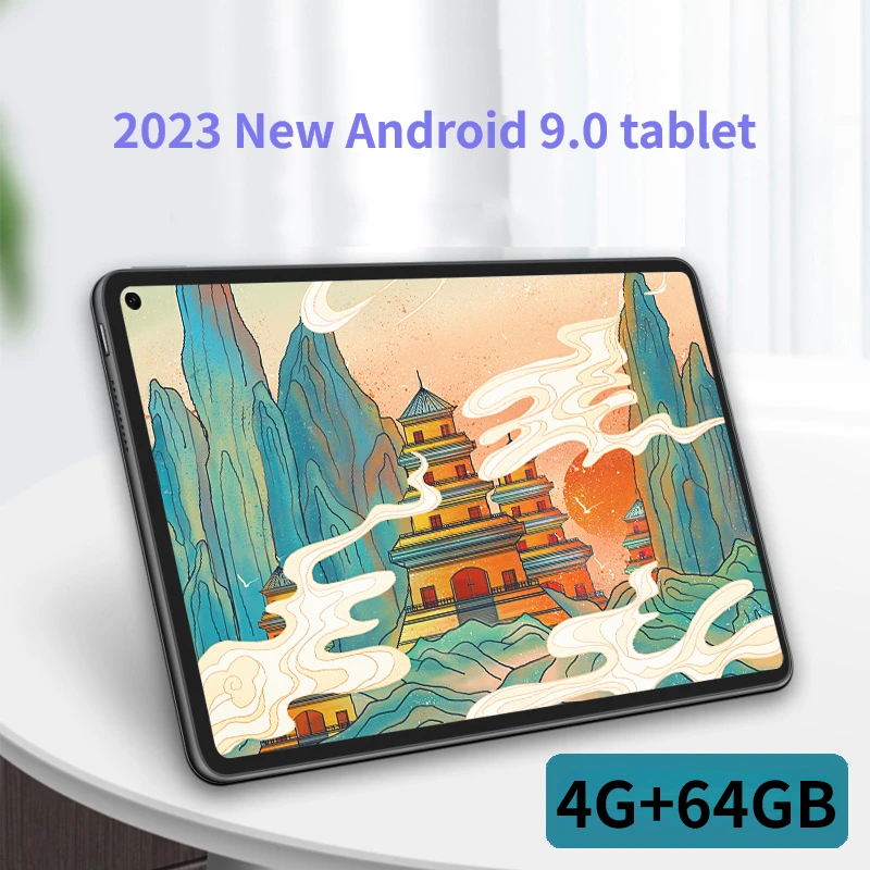 10.1 Inch Tablet 4G LTE Global Bluetooth Wifi Android 9.0 Octa Core 4GB RAM 64G ROM Dual SIM Card Gifts Tablet Pc