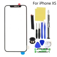 replacement front glass lens screen uv glue kit for iphone x xr xs 11 pro max phone repair tools parts of the cell phone