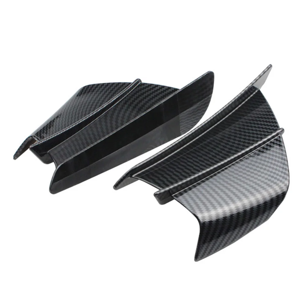 Самоклеящийся аэродинамический спойлер крыло мотоцикла Winglet для Yamaha YZF R1 R6 R25 BMW