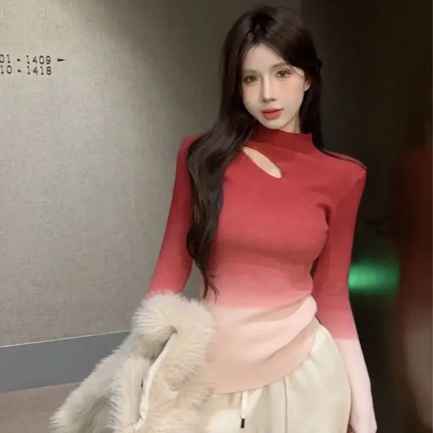 Вязаные свитера для женщин осенняя водолазка Лидер продаж зимний женский