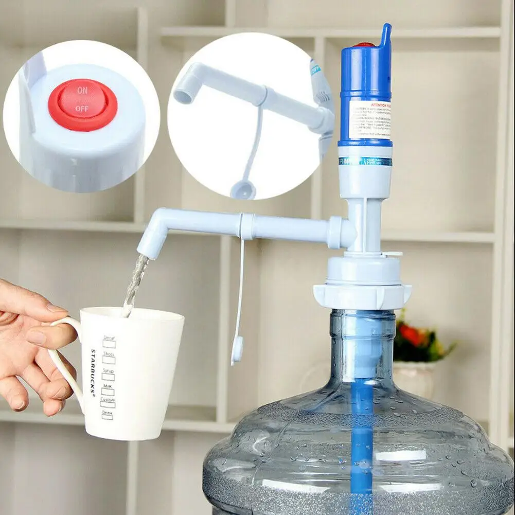 

Portable Electric Pump Adjustable Leak Proof Water Dispenser Pump For 5 Gallon Water Bottle Drinking