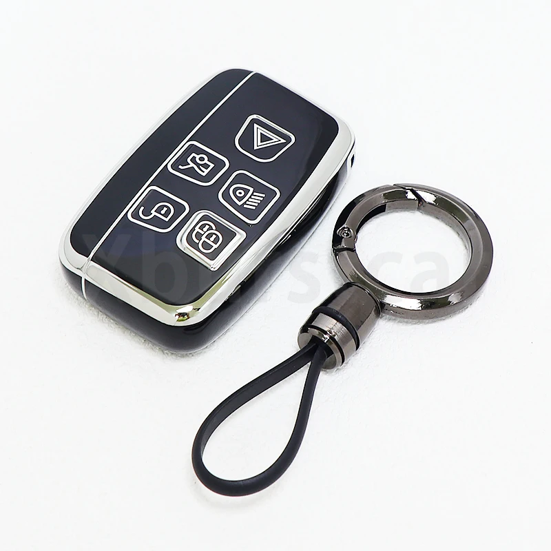 Чехол-футляр из ТПУ для автомобильных ключей Jaguar XE XJ XF, Land Rover Range Evoque Freelander Velar, Range Rover Sport, Discovery 4 (art.: 3920d92edbfb2) - 3920d92edbfb2