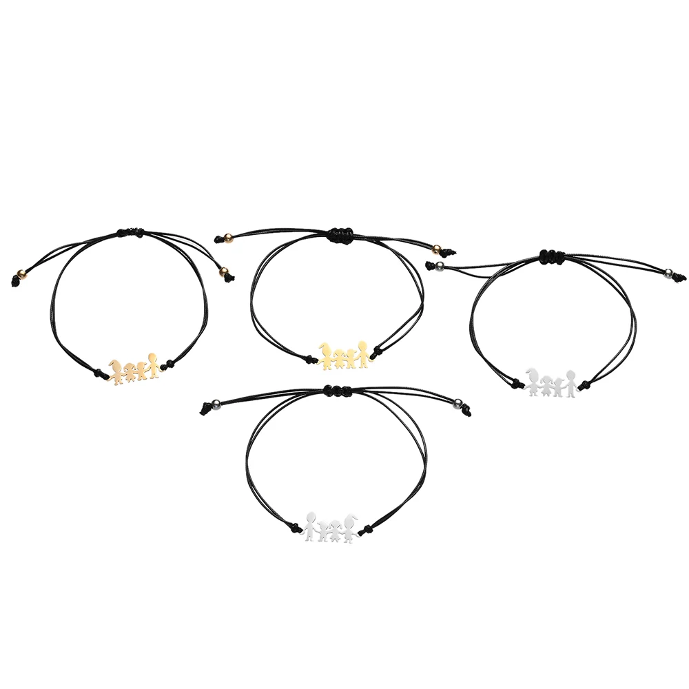 Браслеты из нержавеющей стали для мужчин и женщин браслеты ручной работы с