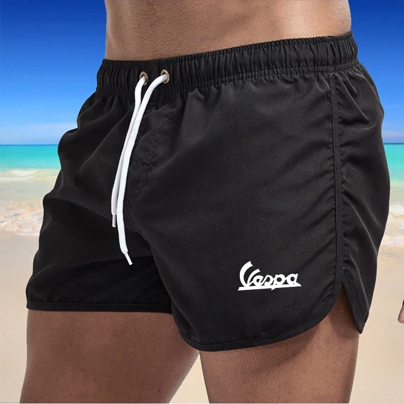 2022 Men's Bodybuilding Shorts Gym Fitness Sports Shorts Summer Casual Thin Cool Bermuda Men's Quick Dry Beach Shorts