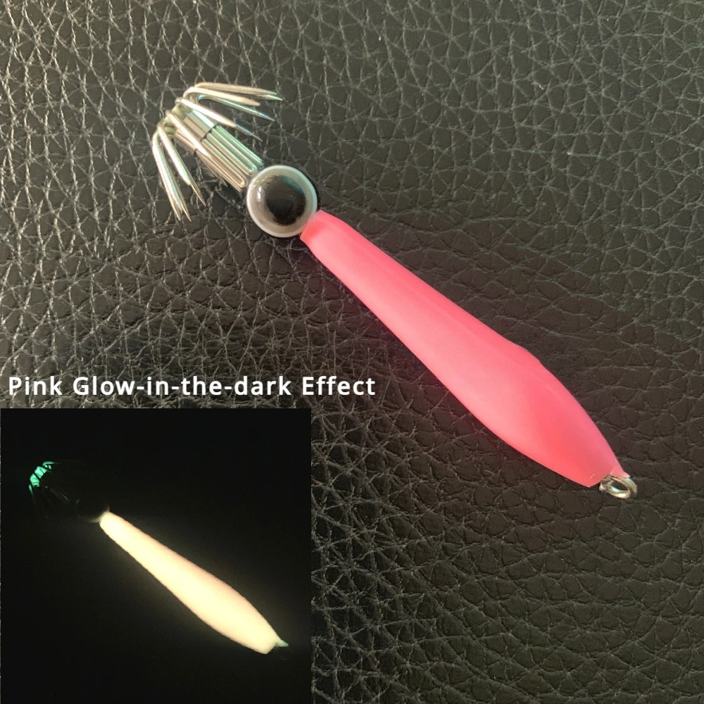 Светящийся крючок для надувной лампы кальмара 65 мм рыболовные снасти из