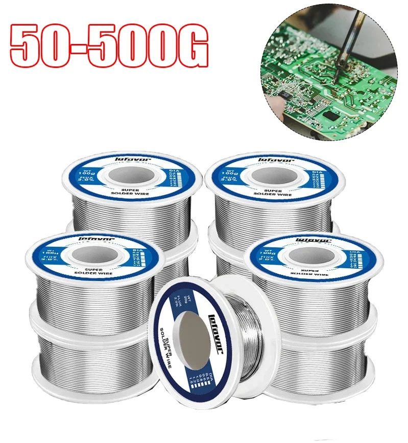 

50 Г-500 Г Оловянная Паяльная Проволока, Экологически Чистый Флюс Для Паяльной Точки Для Ремонта Электрооборудования, Ремонт IC