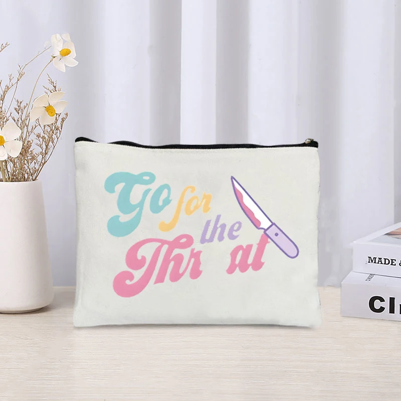 Женская косметичка с рисунком музыкального альбома melie дорожная для губной