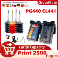 pg440 cl441 refill ink kit pg440 cl 441 cartridge compatible for canon pixma mg2140 mg3140 mg3240 mg3540 mg4240 ts5140 mg3640s
