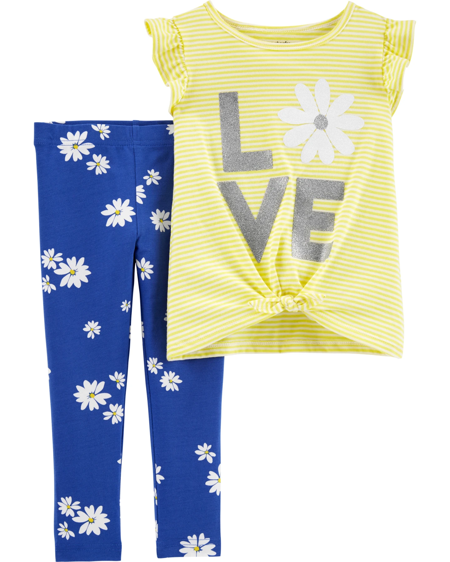 Комплект для девочки Carter's Ромашки (2 предмета) |