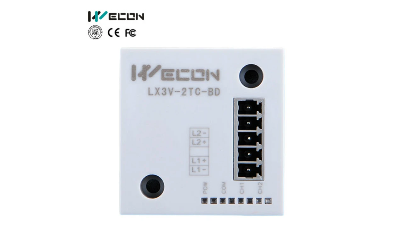 

WECON 2 channels Thermocouple Input Module LX3V-2TC-BD