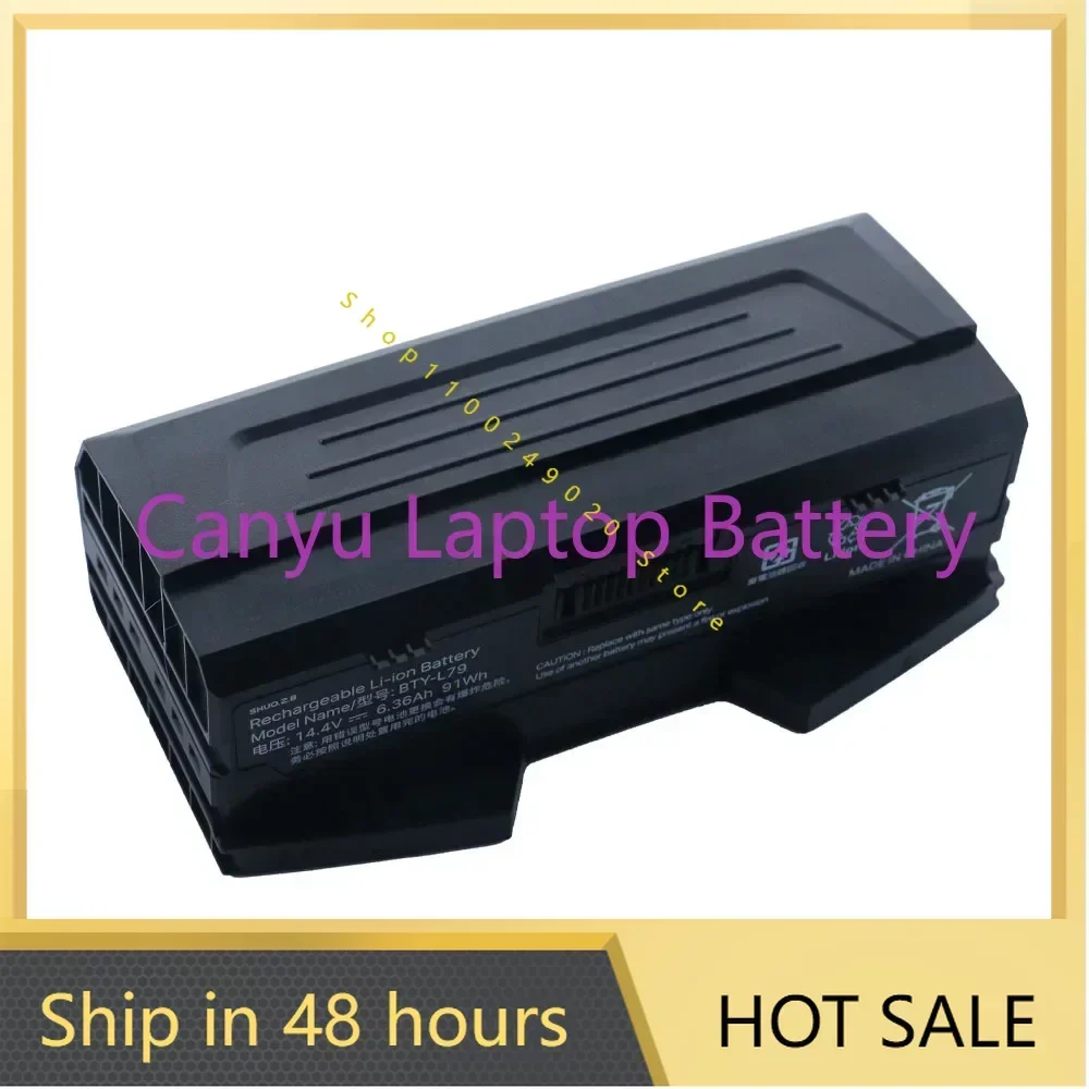 BTY-L79 для MSI HTCVIVE VR one 7RE-231CN портативный рюкзак 14 4 В 6365 мАч 91 66 Втч один год гарантии