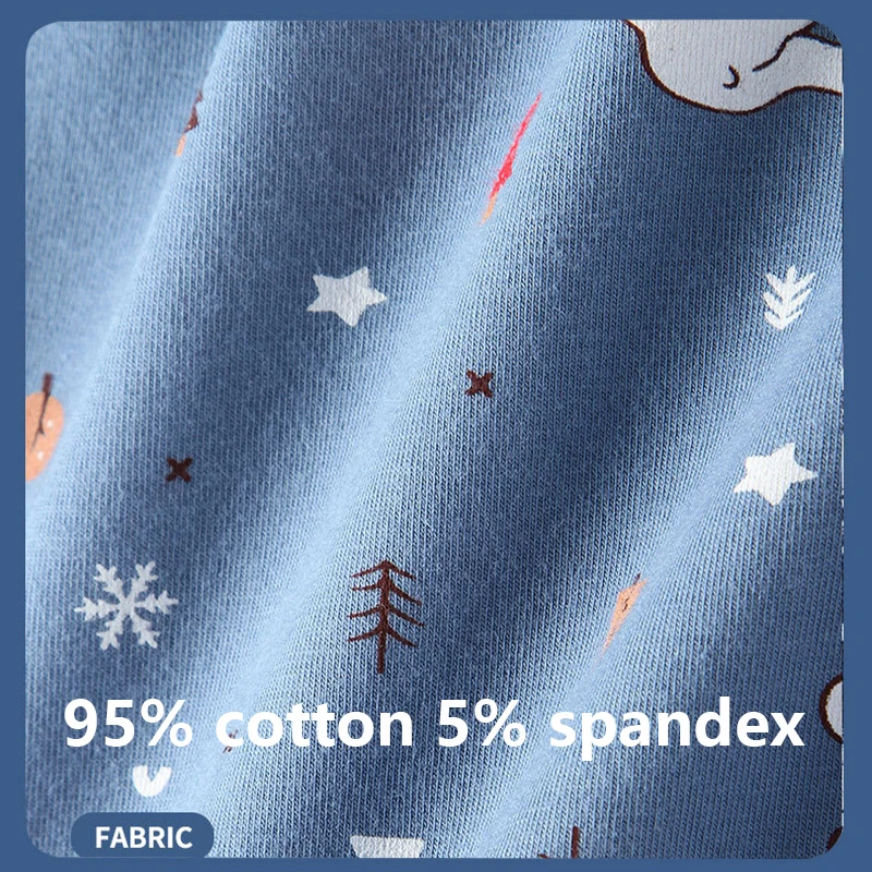 4pcs Men's Organic Cotton Underwear Men Sexy Printing Boxer Shorts Antibacterial Boxershorts Soft Breathable Man Panties X-SNKER