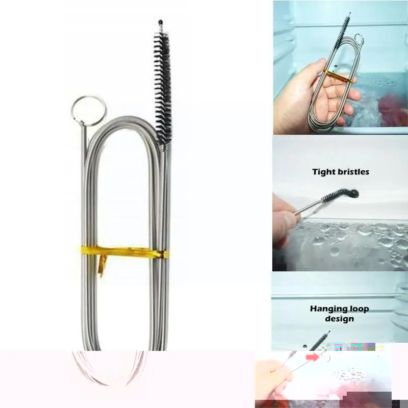 

Дренажный отсек для холодильника Z2x3, длинная гибкая щетка для чистки отверстий в воде