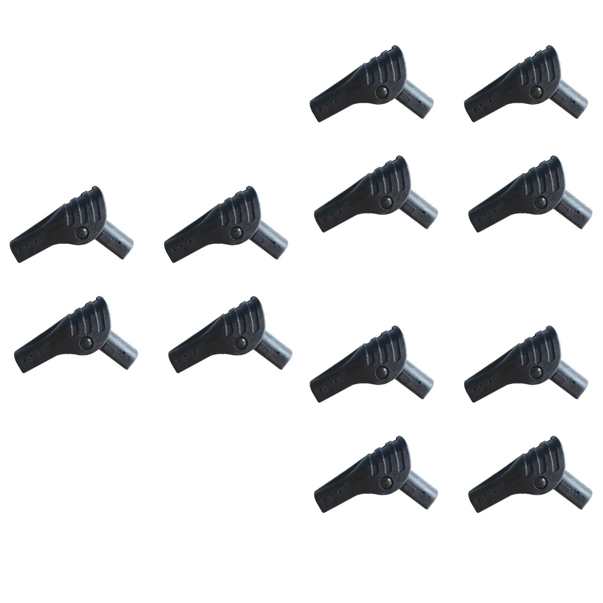 

12 Pcs Tent Support Rod Connector Portable Tent Connector Parts Nylon Connector