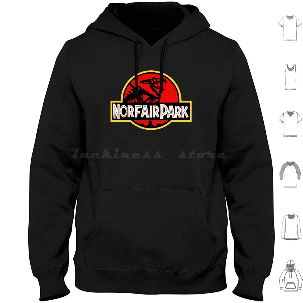 

Norfair Park Hoodies Long Sleeve Metroid Ridley