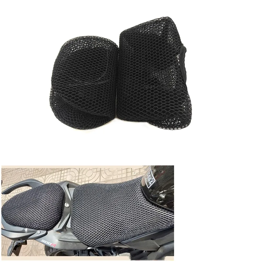 

Moto Accessories Protection Cushion Seat Cover For Loncin Voge 500R 200R 300R Lx500 Nylon Fabric Saddle Seat Cover