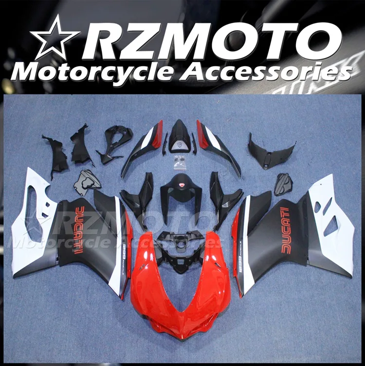 

Литьевая пресс-форма, новый комплект обтекателей для мотоциклов из АБС-пластика, подходит для Ducati 959 1299 Panigale s 2015 2016 15 16, кузов в комплекте