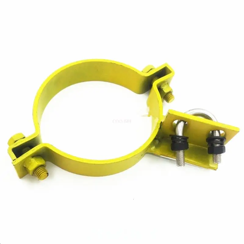 Экскаваторный зажим для трубок Пряжка u-образная труба из оцинкованной стали с