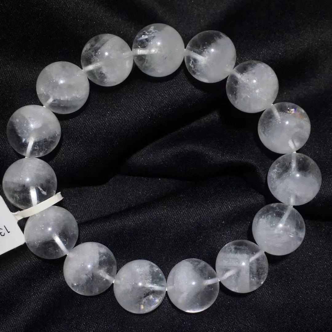 

Браслет женский и мужской с круглыми бусинами, 13 мм