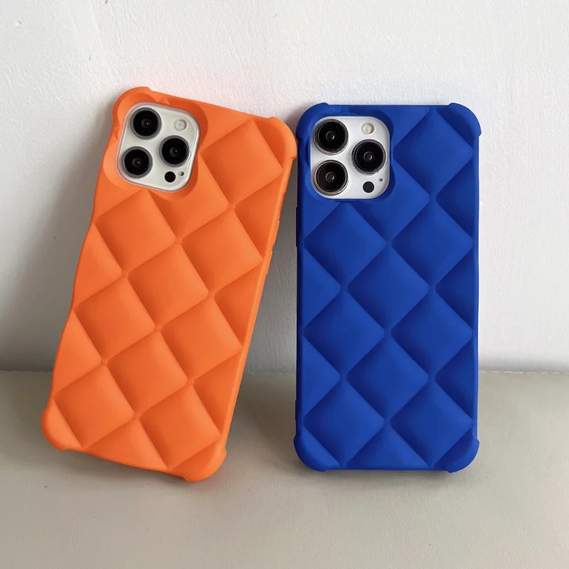 

Fashion Klein Blue Matte Plain Case For iphone 13 12 Mini 14 11 Pro Max Funda 6 8 Plus Soft Silicone X XR XS Max Coque Cover SE2