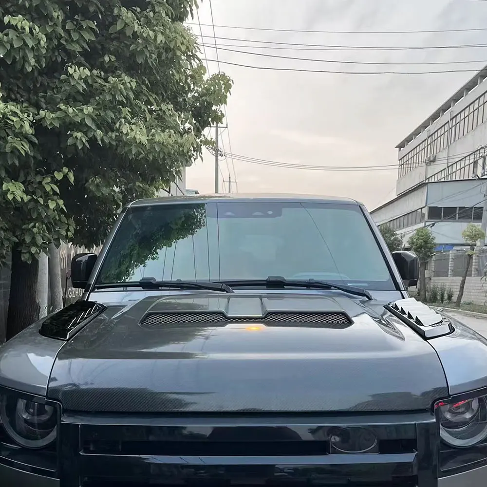 Передние вентиляционные отверстия для капота автомобиля боковая накладка