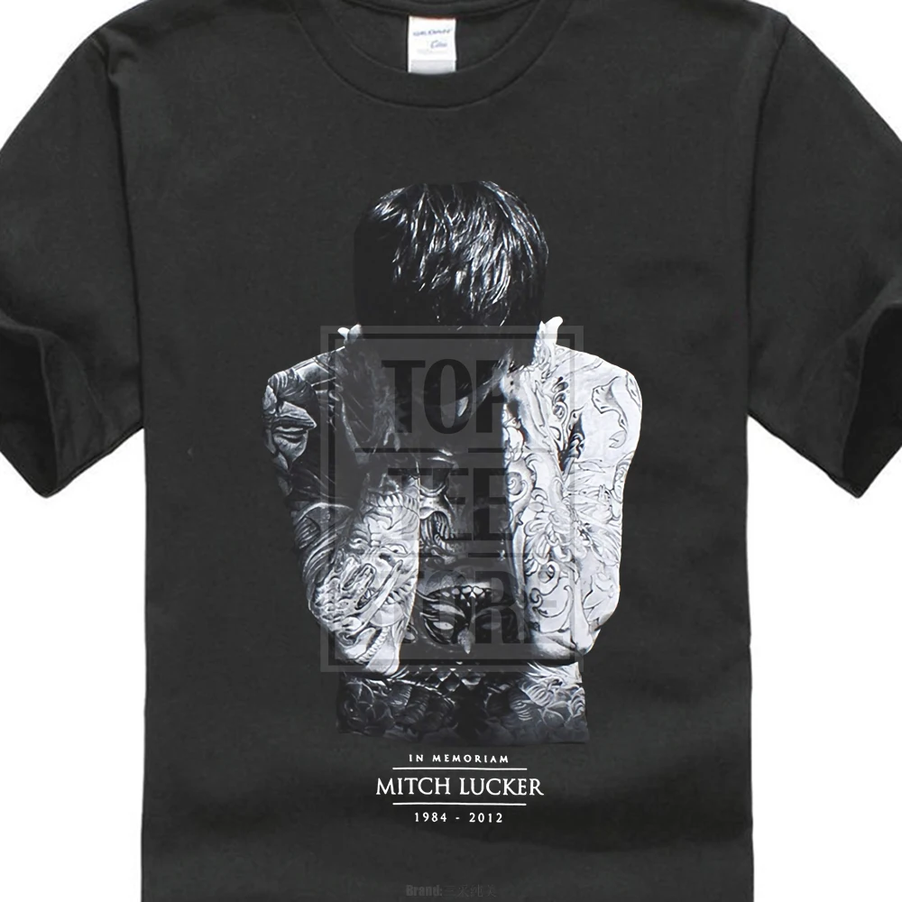 

Mitch Lucker Memorial Suicide Silence Mens Black Cotton T Shirt Tee New