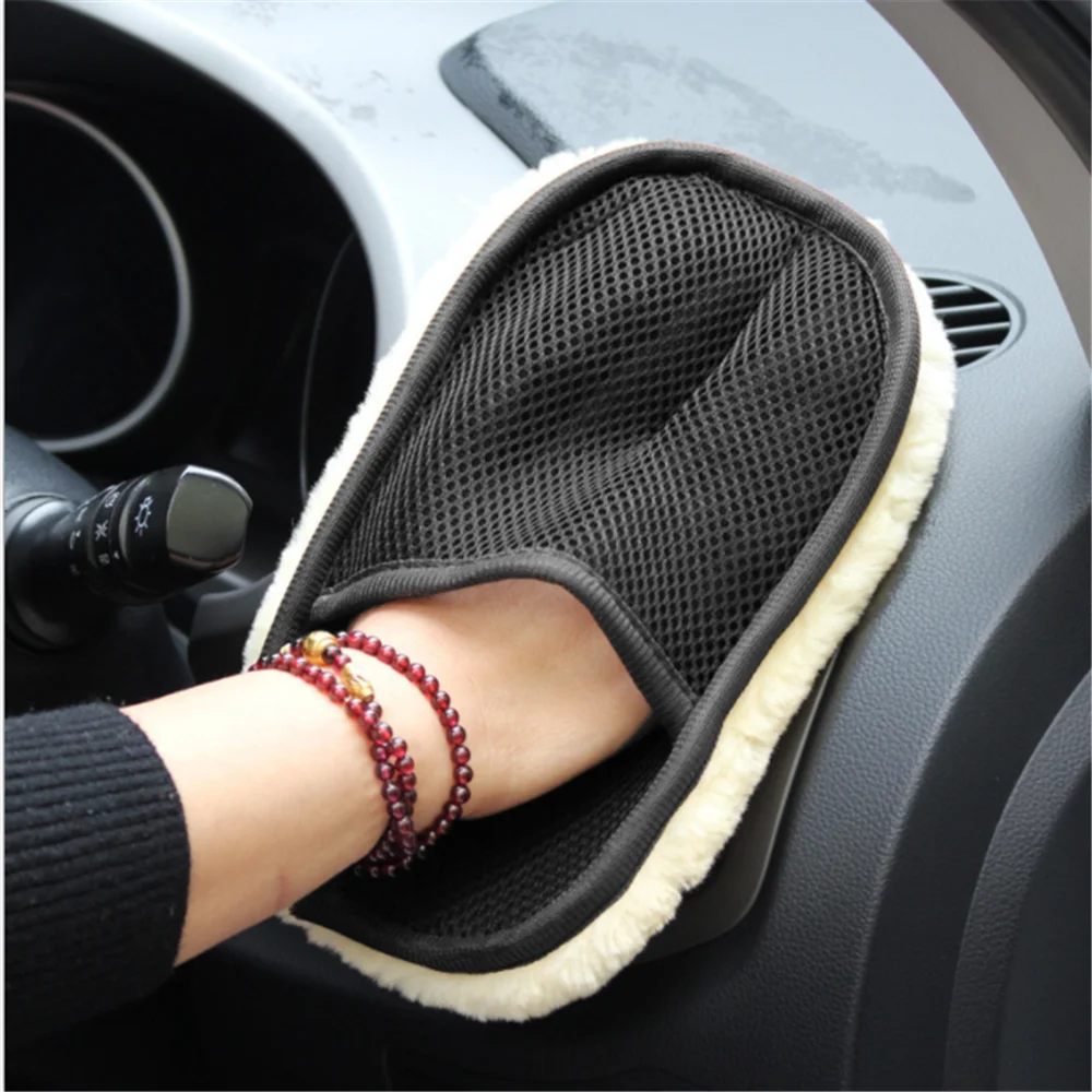 

Car accessories Auto wash gloves for Skoda Octavia Yeti Roomster Fabia Rapid Superb KODIAQ Citigo KAMIQ KAROQ SCALA VISIO