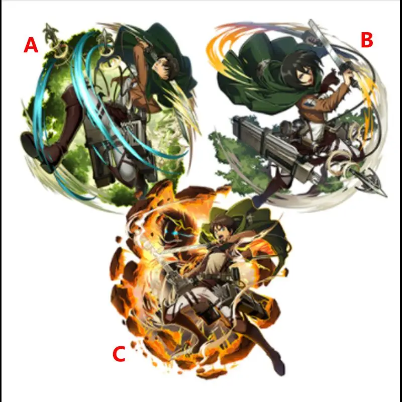 

Anime Stand Attack on Titan: Before the Fall Levi Mikasa Ackerman Acrylic Figure Display Desktop Decoration 15cm