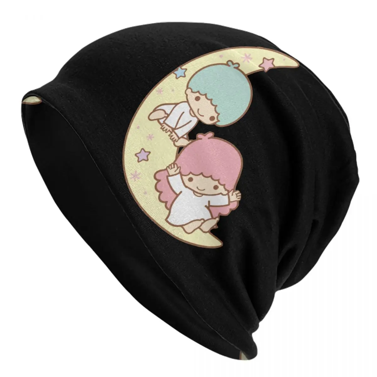 Шапка-бини Little Twin Stars Chemo зимний головной убор унисекс шапочки Skullies вязаная шапка