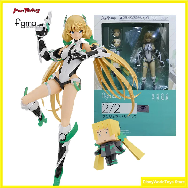 100% оригинал Figma 272 расширенный из рая Angela Balzac в наличии коллекция аниме фигурки