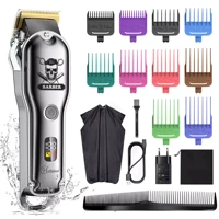 rechargeable hair trimmer for men professional waterproof beard hair clipper electric hair cutting machine lithium haircut